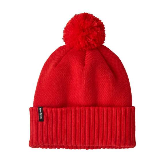 NEW PATAGONIA powder town beanie in sizzle red